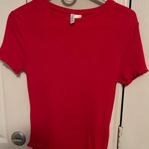 Red bodysuit